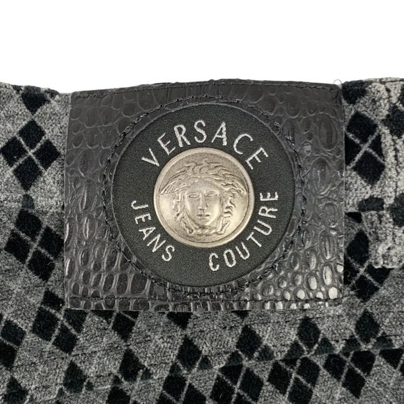 ✨Argyle 🔷👀Versace Jeans Couture👀 ❗Authentic;😍😎🥰❤️🤩💕 VINTAGE - Picture 9 of 15